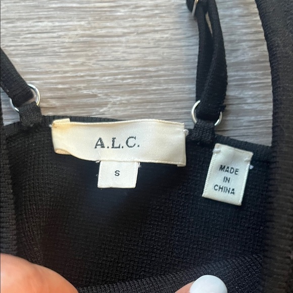 A.L.C. Elegant Black Camisole Top - Picture 2 of 7